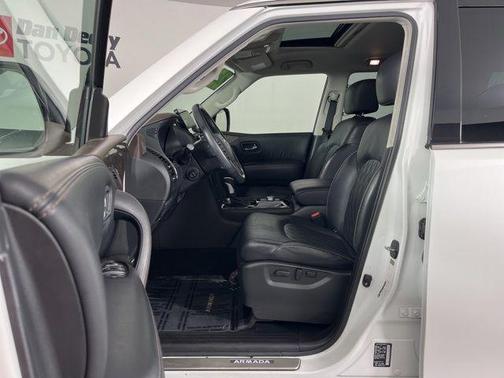 Aspen White Tricoat 2023 Nissan Armada Platinum 4WD