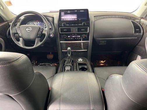 Aspen White Tricoat 2023 Nissan Armada Platinum 4WD
