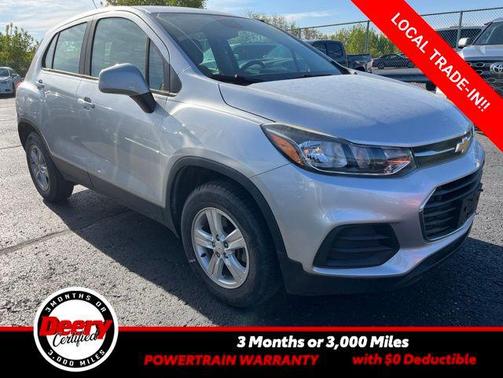 Silver Ice Metallic 2018 Chevrolet Trax LS