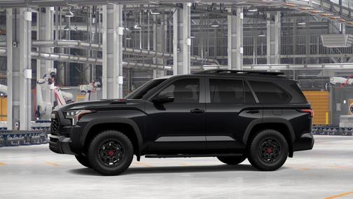Midnight Black Metallic 2026 Toyota Sequoia TRD Pro