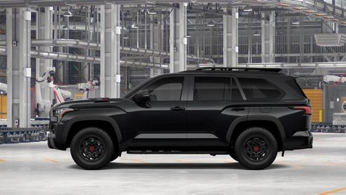 Midnight Black Metallic 2026 Toyota Sequoia TRD Pro
