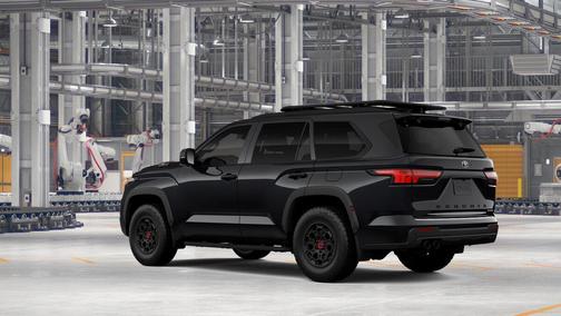 Midnight Black Metallic 2026 Toyota Sequoia TRD Pro