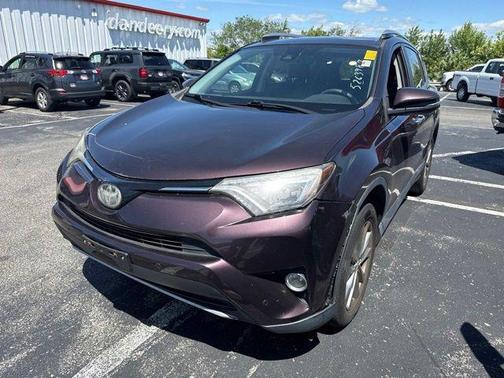Black Currant 2017 Toyota RAV4 Limited