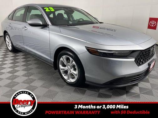Lunar Silver Metallic 2023 Honda Accord LX 1.5T