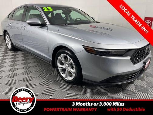 Lunar Silver Metallic 2023 Honda Accord LX 1.5T