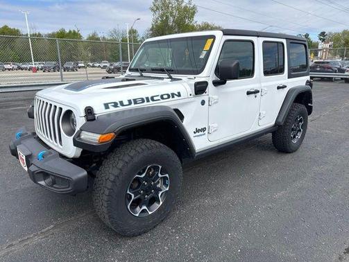 Bright White Clearcoat 2022 Jeep Wrangler Unlimited 4xe Rubicon