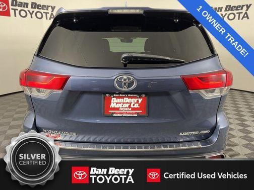 Shoreline Blue Pearl 2017 Toyota Highlander Limited