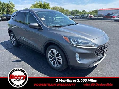 Gray Metallic 2022 Ford Escape SEL