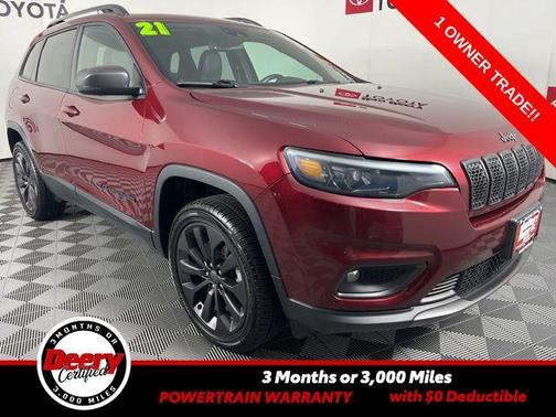 Velvet Red Pearlcoat 2021 Jeep Cherokee Latitude Lux