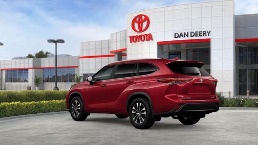 Ruby Flare Pearl 2026 Toyota Highlander XLE