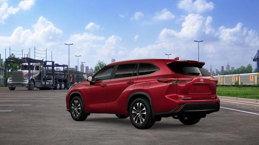 Ruby Flare Pearl 2026 Toyota Highlander XLE