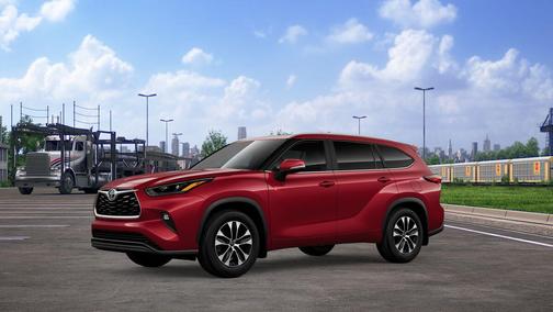 Ruby Flare Pearl 2026 Toyota Highlander XLE