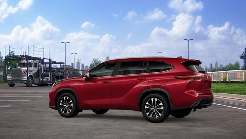Ruby Flare Pearl 2026 Toyota Highlander XLE