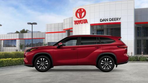 Ruby Flare Pearl 2026 Toyota Highlander XLE