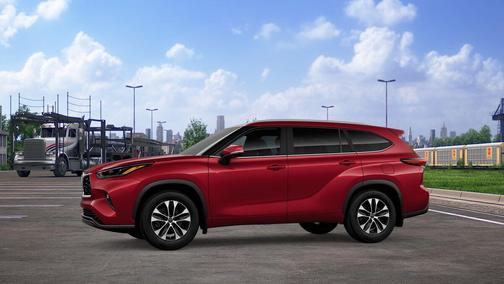 Ruby Flare Pearl 2026 Toyota Highlander XLE