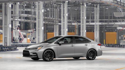 Classic Silver Metallic 2026 Toyota Corolla XSE