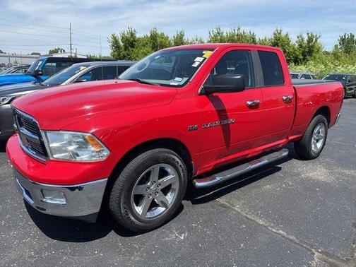 Flame Red Clearcoat 2012 RAM 1500 SLT