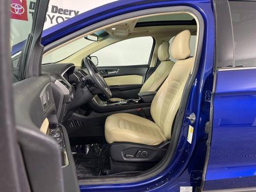 Blue Metallic 2015 Ford Edge SEL