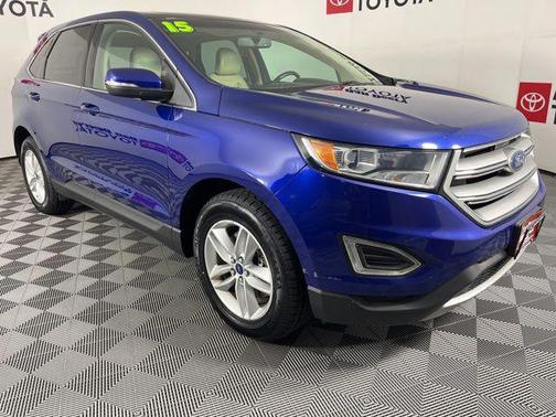 Blue Metallic 2015 Ford Edge SEL
