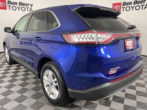 Blue Metallic 2015 Ford Edge SEL