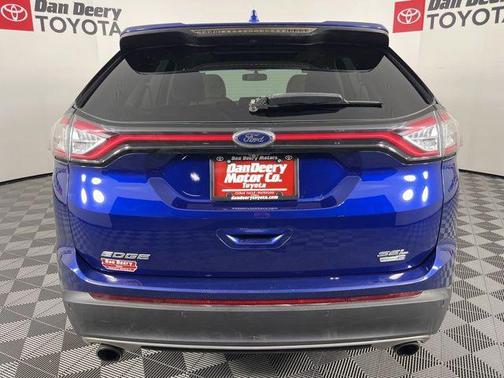 Blue Metallic 2015 Ford Edge SEL