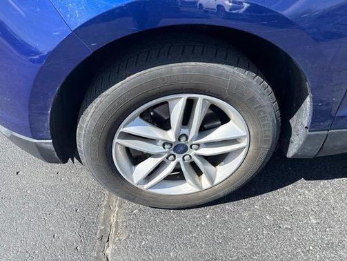 Blue Metallic 2015 Ford Edge SEL