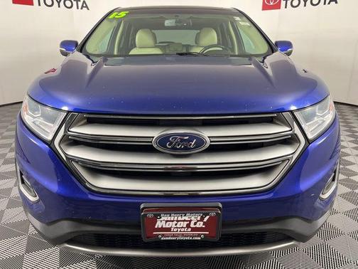 Blue Metallic 2015 Ford Edge SEL