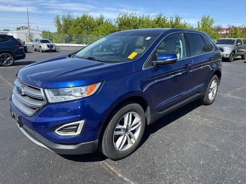 Blue Metallic 2015 Ford Edge SEL