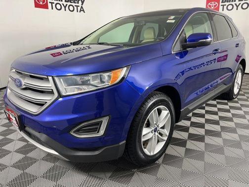 Blue Metallic 2015 Ford Edge SEL