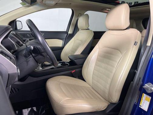Blue Metallic 2015 Ford Edge SEL