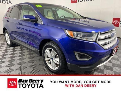 Blue Metallic 2015 Ford Edge SEL