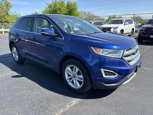 Blue Metallic 2015 Ford Edge SEL