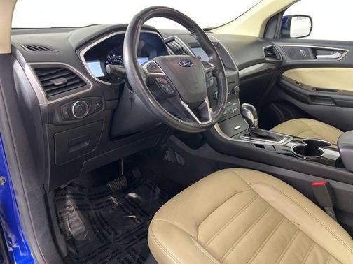 Blue Metallic 2015 Ford Edge SEL