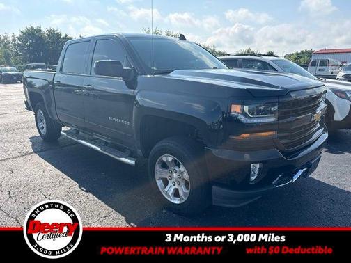 Black 2018 Chevrolet Silverado 1500 2LT
