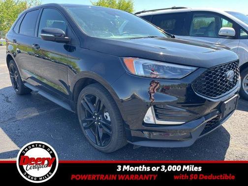 Agate Black Metallic 2024 Ford Edge ST