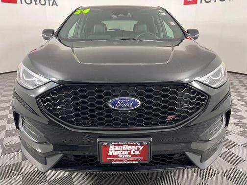Agate Black Metallic 2024 Ford Edge ST