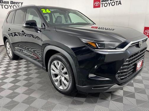 Midnight Black Metallic 2026 Toyota Grand Highlander Limited