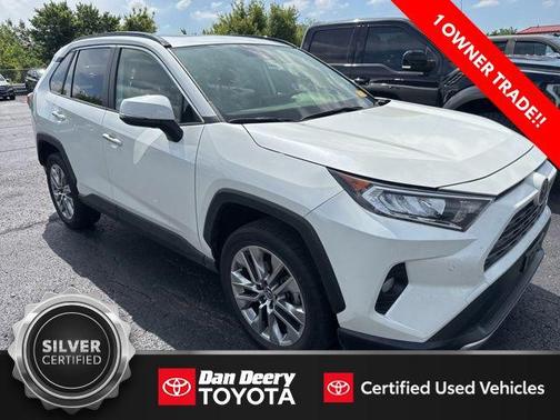 Blizzard Pearl 2019 Toyota RAV4 Limited