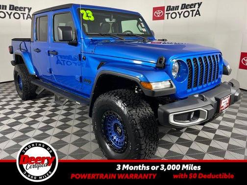 Hydro Blue Pearlcoat 2023 Jeep Gladiator Sport S