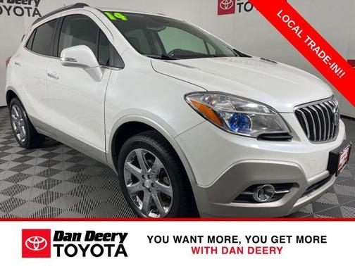 White Pearl Metallic 2014 Buick Encore Leather