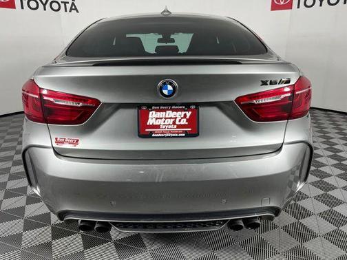 Gray Metallic 2017 BMW X6 M Base