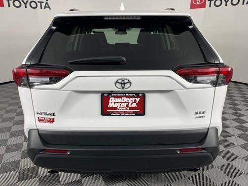Super White 2021 Toyota RAV4 XLE