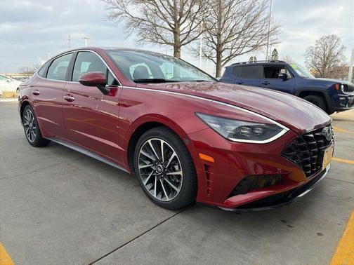 Ultimate Red 2023 Hyundai SONATA Limited