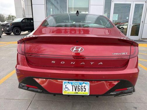 Ultimate Red 2023 Hyundai SONATA Limited