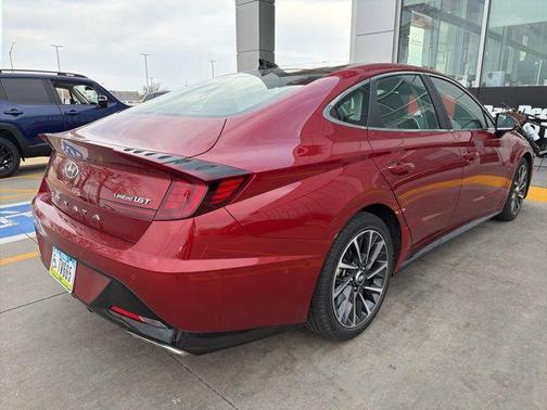Ultimate Red 2023 Hyundai SONATA Limited