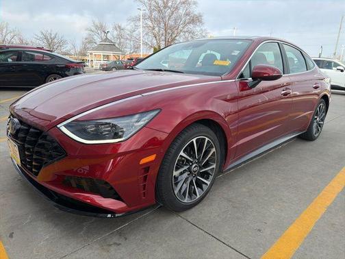 Ultimate Red 2023 Hyundai SONATA Limited