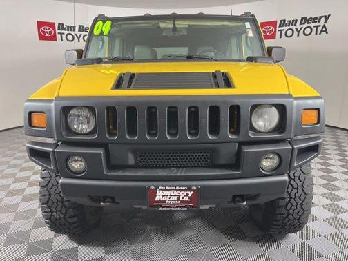 Yellow 2004 Hummer H2 Base