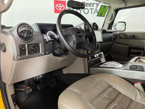 Yellow 2004 Hummer H2 Base