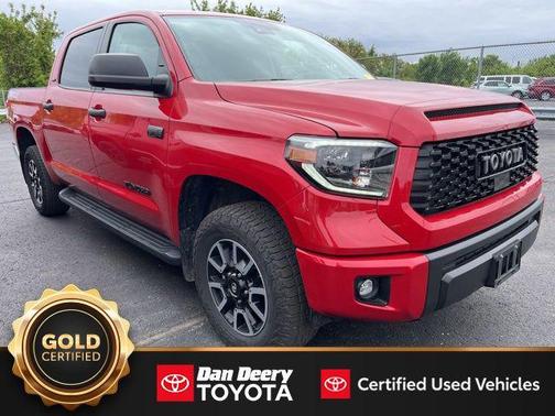 Barcelona Red Metallic 2021 Toyota Tundra SR5