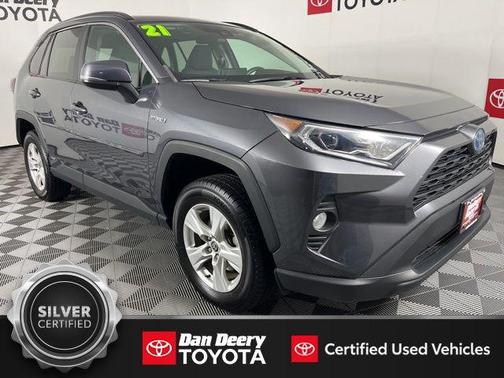 Magnetic Gray Metallic 2021 Toyota RAV4 Hybrid XLE